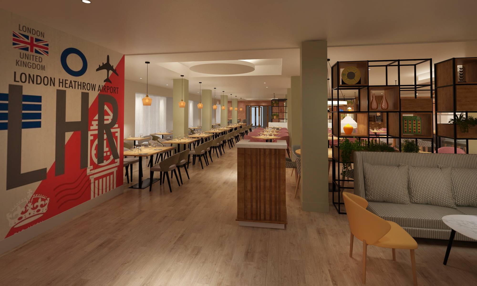 Holiday Inn London - Heathrow M4, JCT.4 — Restaurant 1