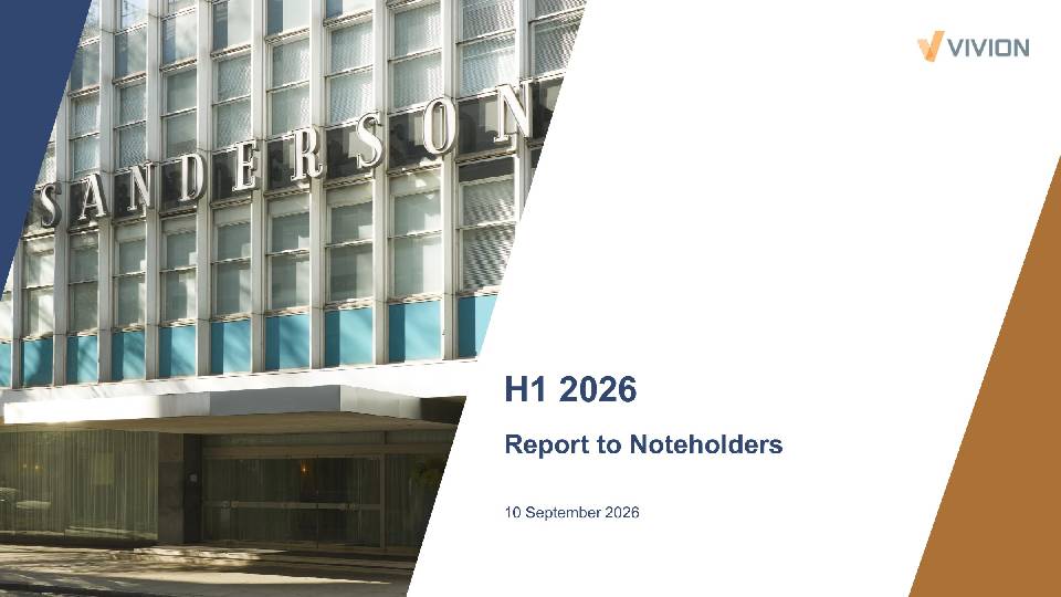 H1 2026 Report to Noteholders